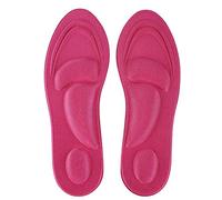VGEBY1 Plantillas de Zapatos de 1 par, pies Planos ortopédicos Suela Esponja Deportiva Memoria Plantilla(Rojo Rosa para Mujeres)