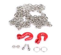 VGEBY1 RC Chain Hook, Grilletes RC Crawler Mini Metal Trailer Hook Chain Accesorios para 1/10 SCX10 D90 Crawler Climbing Model Car