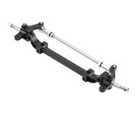 VGEBY1 RC Eje del volante delantero delantero para 1/14 Accesorios de modelos de camiones de tractor RC Toyes de control remoto negro Piezas del