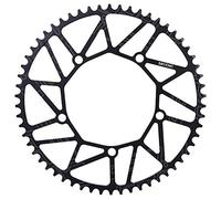 VGEBY1 Rueda de Cadena de Bicicleta, 50/52/54/56 / 58T 130BCD Plato de una Sola Velocidad de Bicicleta para la mayoría de Las Bicicletas de Carretera Bicicleta de montaña(58T)