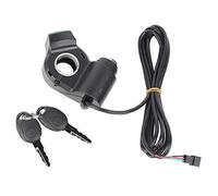 VGEBY1 Scooter eléctrico con Acelerador, voltímetro para Bicicleta eléctrica con Pantalla Digital y Bloqueo