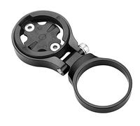 VGEBY1 Soporte de la computadora de la Bici, Soporte Ajustable de la extensión del odómetro de la aleación de Aluminio del Soporte del odómetro de la Bici (Negro-para Bryton)