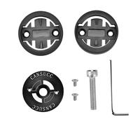 VGEBY1 Soporte de Ordenador de Bicicleta, Soporte cronómetro de aleación de Aluminio para Varilla de Bicicleta para Bryton (Negro)