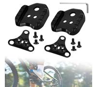 VGECEE Adaptador Pedales SPD MTB Adaptadores de Conversión de Calas para Zapatillas de Ciclismo Compatible conShimano SPD MTB Bicicleta de Carretera para Pedales SPD SH40, SM-SH41+ Tornillos y Llave