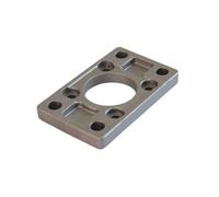 VgfyICyRN 1 Pieza for Cilindro neumático MBB/MDBB de 63 mm de diámetro, Placa de Montaje Fija, Base de Brida, Pieza neumática Tipo MB-F06