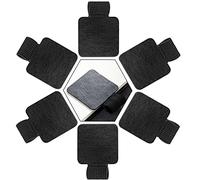 vgggrd 6 Piezas Portalápices Autoadhesivo,Lazo para Bolígrafo Autoadhesivo,Portalápices elástico de Piel,Adhesivo Para Bolígrafo,para Cuadernos,Tableta,Ordenador Portátil,Móvil(Negro)