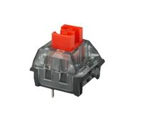 VGHJTYS Interruptores prelubricados SMD de 3 Pines for Teclado de Videojuegos, supervelocidad, Plateado, Rojo, Cobre, Bronce, 10 Uds. (Color : Super Speed Red)