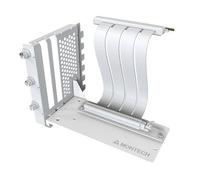 VGM 2 - Kit de montaje vertical de GPU de alta velocidad, cable elevador PCIE 4.0 x 16, tarjeta extensora flexible de 244 mm con puerto de extensión de 90 grados, solo soporta 7 ranuras PCIe