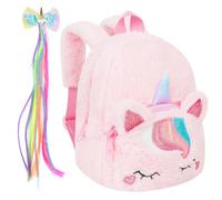 VGMANNTA Mochila Unicornio Niña Mochila Guarderia Super Cute Mochila Niña Mochilas Preescolar Niña Unicornia para 2-6 Años