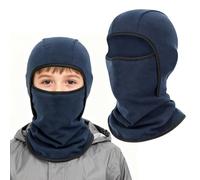 VGMANNTA Pasamontañas Niño Térmico de Invierno 4-10 Años Multifuncional Resistente al Viento y Ajustable Gorra Orejeras Mascarillas Faciales Braga Cuello Niña Niño para Esqui al Aire Libre Ciclismo-N