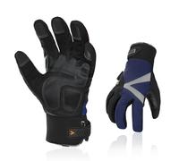 Vgo... Guantes Invierno Hombre Impermeable -20 ℃, Touchscreen Guantes de Trabajo Frio Extremo para Carpintería Almacén Jardineria Scooter Montaña, 1 par