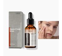 VGO Sérum Vitamina C - Sérum Facial con Vitamina C, Vitamina E & Ácido Hialurónico, Suero Hidratante, Piel Más Luminosa y Poros Menos Visibles (30ml)