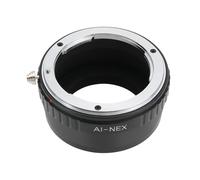 VGOL 1 adaptador de montaje de lente anillo de enfoque manual compatible con lente Nikon AI a cámara de montaje E compatible con Alpha 1 A9 A7 A7C compatible con lentes Nikon AI