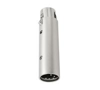 VGOL 1 Conector XLR de 5 Pines A XLR de 3 Pines Adaptador Convertidor DMX Hembra A Macho para Micrófono Consola de Atenuación de Luz de Escenario Controlador DMX