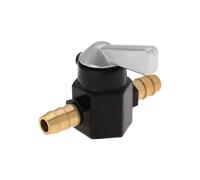 VGOL 1 grifo de combustible de 8 mm de metal en línea, interruptor de encendido y apagado para motocicleta, ATV, scooter, interruptor de grifo de gasolina, grifo de gasolina y gas, válvula de llave de