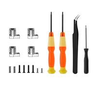 VGOL 1 Juego de Herramientas de reparación de Hebilla de Bloqueo de Metal Compatible con Controlador Joy-con con Destornilladores y Herramienta de Apertura de Pinzas [Video Game]