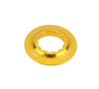 VGOL 1 Pack Anillo de Bloqueo de Disco Compatible con Center Lock en Aluminio CNC Oro 9 mm 12 mm 15 mm Eje Compatible con Hope