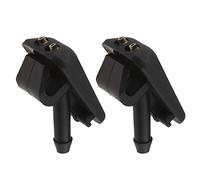 VGOL 1 Par Boquillas de Repuesto para Limpiaparabrisas Delantero de Coche Compatible con 100 200 80 B3 B4 90 B3 A4 B5 Plástico Negro