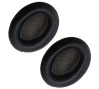 VGOL 1 par de Almohadillas de Cuero proteico Almohadillas de Repuesto para reparación compatibles con Auriculares Sennheiser Game One/Game ZERO/PC360/PC363D/PC373D Negro