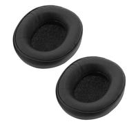 VGOL 1 Par de Almohadillas de Repuesto de Cuero Proteico Compatibles con MPOW H17 H 17 Auriculares Cojines de Espuma Viscoelástica (Negro)