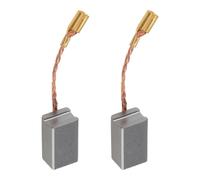 VGOL 1 par de cepillos de carbón con plomo de cobre DAS150T.V6-38 6x8x13mm compatible con lijadora orbital Sealey DAS150T V6 150 mm de doble acción