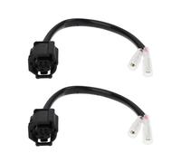 VGOL 1 Par de Conectores Adaptadores de Intermitentes de 2 Cables para Motocicleta 18,5 Cm de Longitud Compatibles con Yamaha XSR700 XSR900 2022-2023.