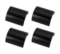 VGOL 1 Par Reductores de Manillar de 1 1/8 Pulgadas (28mm) A 7/8 Pulgadas (22mm) para Manillar de Bicicleta de Montaña Espaciadores de Manillar de 7/8 Pulgadas Cuñas de Conversión de Abrazadera Negro