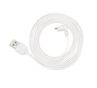 VGOL 1 PC Cable de Alimentación de Carga Micro USB Plano en ángulo Recto de 90 Grados de 2 M Y 6,6 Pies para Cámaras Compatible con Arlo Pro Pro 2 Compatible con Arlo GO