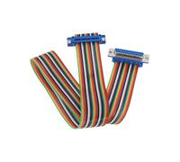 VGOL 1 Pieza Cable de Extensión Serial DB25 Cable Serial Hembra A Hembra para Servidor Equipo de Automatización CNC Impresora de Báscula Electrónica Caja Registradora de Supermercado 50 Cm