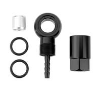 VGOL 1 Set Kit Manguera de Freno Hidráulico de Aleación de Aluminio Negro Compatible con Shimano SLX XT XTR