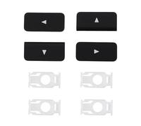 VGOL 1 Set Tecla Flecha Arriba/Abajo con Bisagra Tijera Compatible con MacBook Air 13/15 Pulgadas M1 M2 M3 M4 2020-2025 para Reemplazo