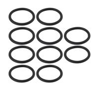 VGOL 10 Piezas de Anillo de Goma de Nitrilo de 15 X 12 X 1,5 Mm Repuesto de Anillo de Goma Compatible con Flauto1 Compatible con Flauto1 Plus Flautas Soprano Negras