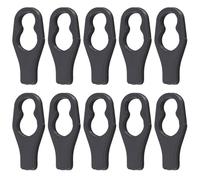 VGOL 10 Piezas Repuesto Clip para Estante de Paquetes Compatible con BMW Serie 1/X1 Compatible con Mercedes Clase A Clip de Fijación para Estante de Paquetes de Plástico