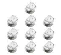 VGOL 10 Soportes para Estantes de Vidrio de 5 A 8 Mm de Grosor.