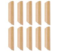 VGOL 10 Uds Tiradores de Madera para Gabinetes Tiradores de Cajones para Muebles Armario Aparador Puerta de Gabinete Decoración Del Hogar Distancia Del Orificio de 96mm