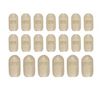 VGOL 100pcs Tope Giratorio para Pesca de Carpas Alimentador Cuentas Giratorias Gruesas Adecuado para Aparejos Kit Accesorios de Pesca con Hilandero de Cambio Rápido (5 X 9 Mm 4 X 7 Mm)