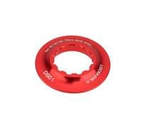 VGOL 1pcs Anillo Bloqueo de Rotor de Disco Center Lock de Aluminio CNC Rojo Eje 9 mm 12 mm 15 mm Compatible con Center Lock y Compatible con Hope