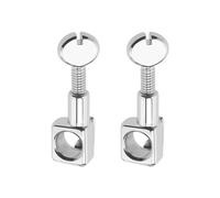 VGOL 2 abrazaderas de aguja de acero inoxidable #TA11034000 compatibles con máquinas de coser Singer, accesorios de repuesto para abrazaderas de aguja de mango giratorio