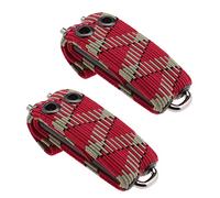 VGOL 2 cejillas elásticas ajustables de doble extremo para guitarra folclórica, ukelele, violín, instrumentos musicales, accesorios