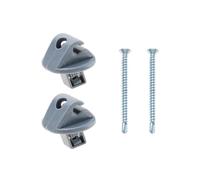 VGOL 2 clips de soporte para visera solar compatibles con Opel Movano 1998-10 compatible con Vivaro 2001-14 OE 8200449006 7700421989 7700424981