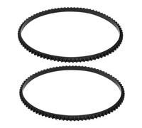 VGOL 2 correas de engranaje para máquina de coser 196388 compatible con máquina de coser Singer 223 237 240, correa de transmisión de engranajes negra