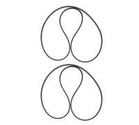 VGOL 2 correas de transmisión de coche RC ASC6542 compatibles con RC10 4WD asociados al equipo