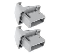 VGOL 2 Ganchos para Visera Solar Gris MR654343 MR654610 Compatible con Mitsubishi Outlander