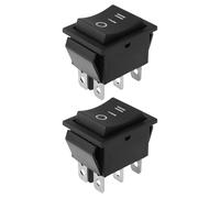 VGOL 2 Interruptores de Encendido Y Apagado de 3 Posiciones Y 6 Pines Compatible con Harbor Freight Predator 7000/8750/9500 Vatios 15A/250V 20A/125V