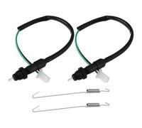 VGOL 2 Interruptores de Freno Trasero de Motocicleta con Resorte Adecuados para Interruptores de Pedal de Freno de ATV