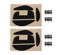 VGOL 2 Juegos de Almohadillas para Ratón con 4 Interruptores de 20 M Compatible con Logitech G700 G700s