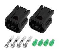 VGOL 2 Juegos de Conector Clavija de Alimentación de 2 Pines Carcasa de Enchufe Eléctrico Hembra para Motocicletas Compatible con Honda CRF250 300 L/Rally XL750 Transalp 2023