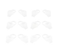 VGOL 2 juegos de tapones de silicona para auriculares Bluetooth, color translúcido (L M S)
