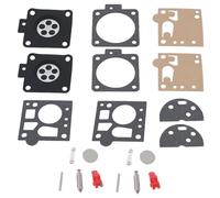 VGOL 2 Juegos Kit de Reparación de Carburador Kit de Reconstrucción Junta Diafragma Pieza de Repuesto 1119 007 1062 Compatible con Stihl 038 MS380 MS381 Bing 48