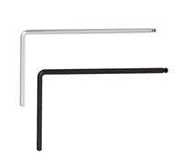 VGOL 2 Llaves de Guitarra Compatible con Guitarra Acústica Martin de 4 Mm Plateada Y 5 Mm Negra Herramienta de Llave de Metal para Guitarra Llave Allen